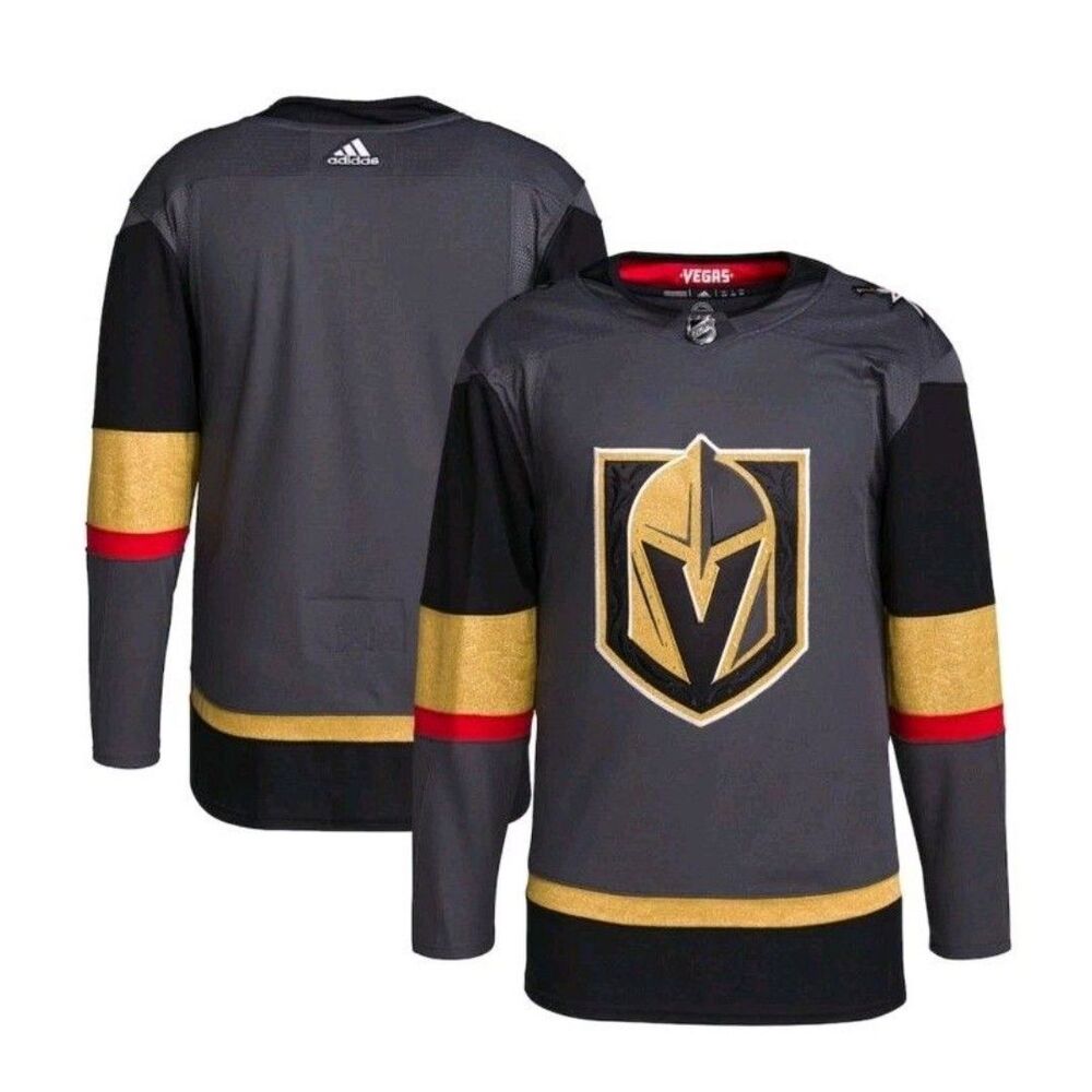 Size 50 Las Vegas Knights Adidas PrimeGreen Authentic Alt Jersey Stitched NWT